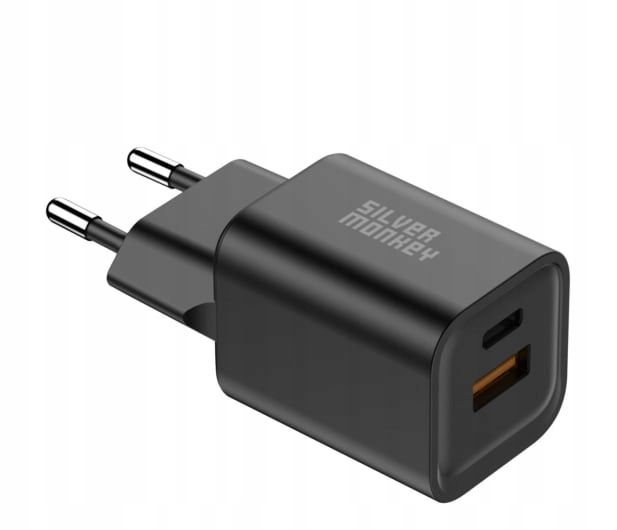 Ładowarka Silver Monkey GaN 35W USB-C USB-A QC zdjęcie 3
