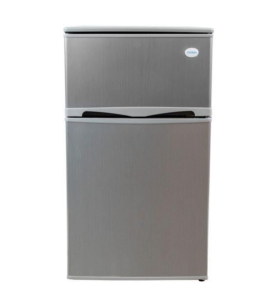 Mała Lodówka Biurowa Hotelowa Podblatowa Chłodziarka Sigma BCD96 INOX 89L zdjęcie 3