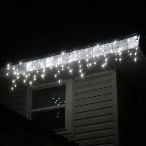 SOPLE ZEWNĘTRZNE 100 LED LAMPKI+FLASH ZIMNE IP44 na Arena.pl