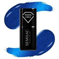 SEMILAC Lakier hybrydowy 466 Blue Silk Pyjamas 7ml
