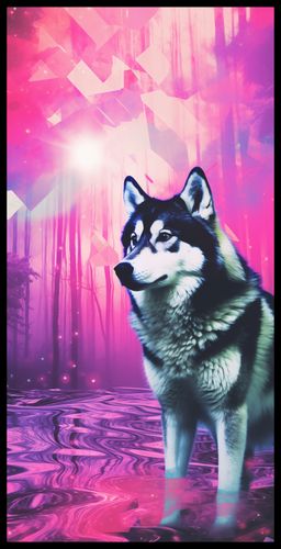 Plakat 50x100cm Wilczy Duch na Arena.pl
