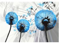 100 70CM OBRAZ PŁÓTNO DMUCHAWCE BŁĘKICIE PŁÓTNO RAMA