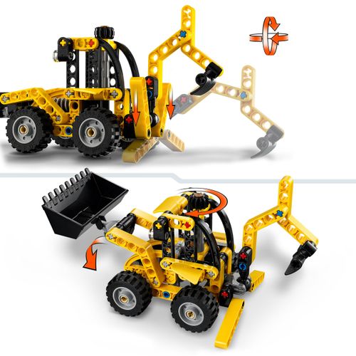 LEGO Technic 42197 Ładowarka Tylna Model Konstrukcyjny 7+ na Arena.pl