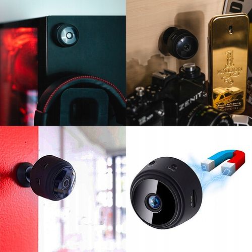 VIP MINI BEZPRZEWODOWA KAMERA WIFI UKRYTA Szpiegow na Arena.pl