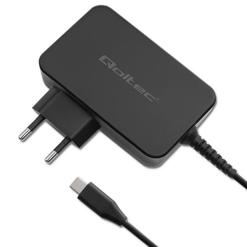 Qoltec Ładowarka GaN POWER PRO 1xUSB-C 100W 5-20V 3-5A Czarna na Arena.pl