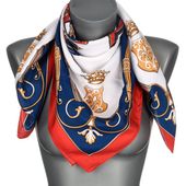 Chusta damska apaszka pod szyję lekka elegancka