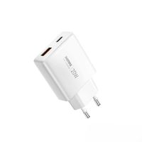 Ładowarka sieciowa REMAX ULTRA THIN GaN 20W RP-U01-AC WHITE