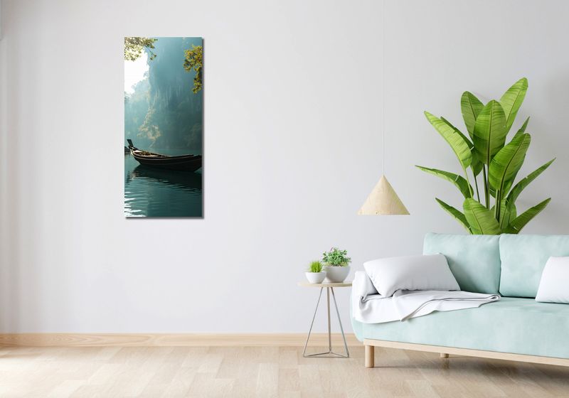 Obraz 40x100cm Samotność na Tafli zdjęcie 2