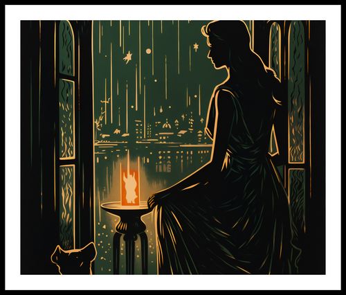 Plakat 60x50cm Nocne Szeptanie na Arena.pl