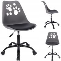 krzesło joy szaro-czarne