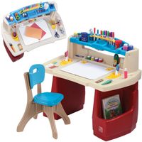 STEP2 Biurko z Krzesełkiem Kącik plastyczny edukacyjny Delux