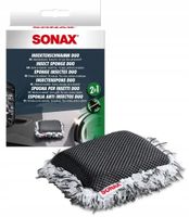 SONAX - DWUSTRONNA GĄBKA DO USUWANIA OWADÓW I PTASICH ODCHODÓW