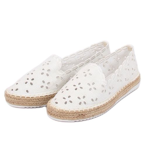 Espadryle ażurowe białe LT112 White r.41 na Arena.pl