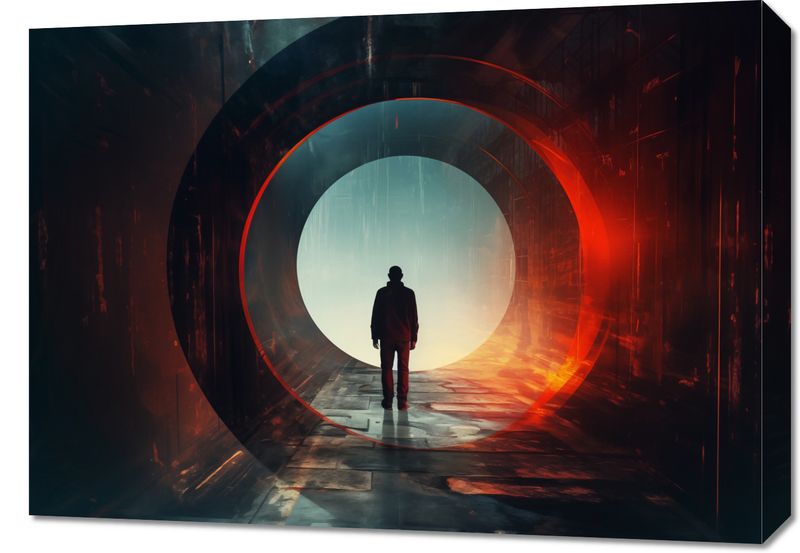 Obraz 70x50cm Portal do Świata zdjęcie 1