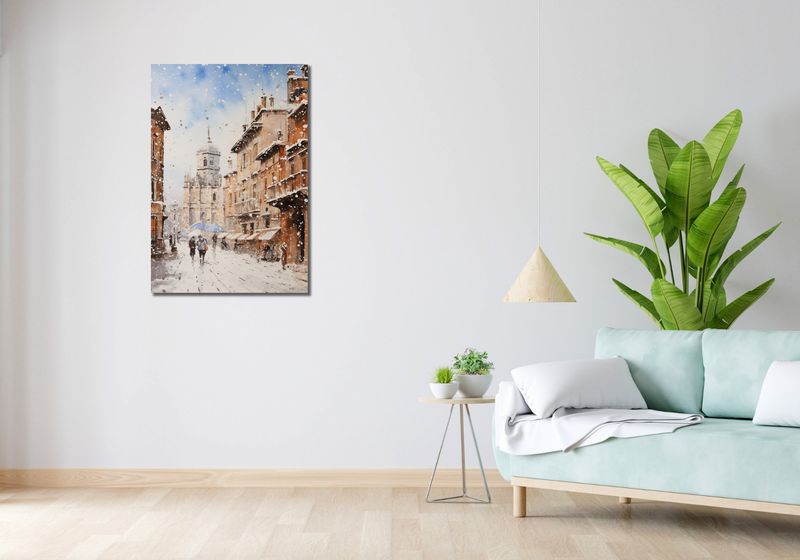 Obraz 60x90cm Urok Starych Miast zdjęcie 2