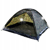 Mil-Tec Namiot Wojskowy Iglu Standard 3-osobowy Woodland