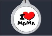 Brelok do kluczy I love Mama