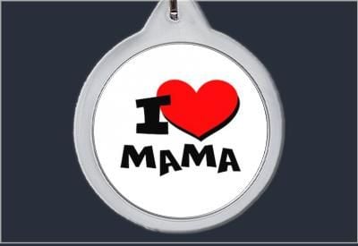 Brelok do kluczy I love Mama zdjęcie 1
