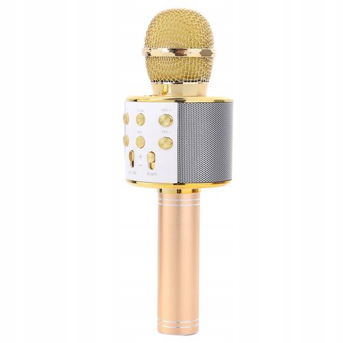 Mikrofon Bluetooth WS-858 do śpiewania karaoke na Arena.pl