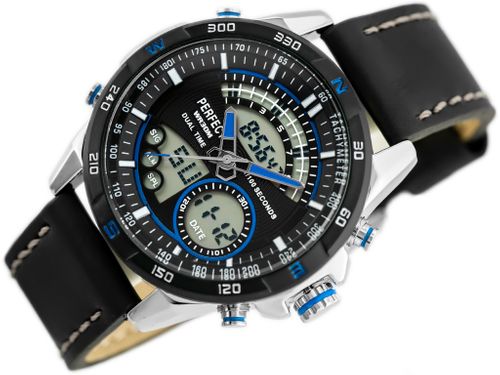 PERFECT - A8009 (zp258b) - silver/blue na Arena.pl