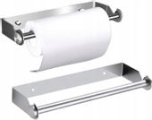 Wieszak Uchwyt Na Ręcznik Papierowy Srebrny Loft
