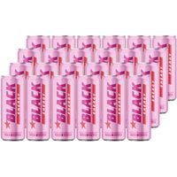 Black Energy Zero Sugar Wild Strawberry energetyzujący 250 ml x 24 sztuki