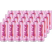 Black Energy Zero Sugar Wild Strawberry energetyzujący 250 ml x 24 sztuki