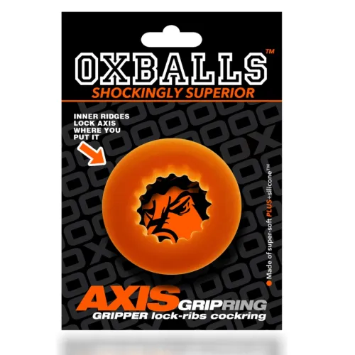 oxballs axis pierścień silikonowy rib griphold orange ice 5 cm na Arena.pl
