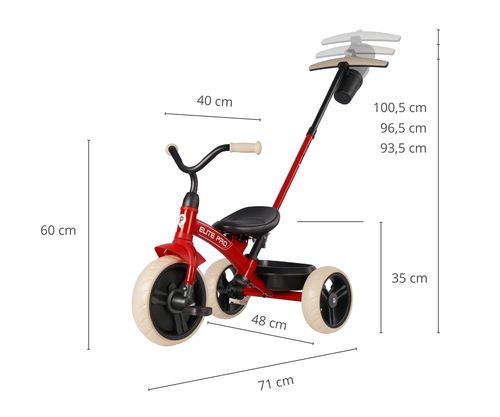 ND18_5903 Qplay Rowerek Trojkolowy Elite Pro Red na Arena.pl