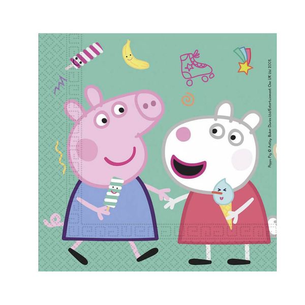 Serwetki papierowe Świnka Peppa zdjęcie 1