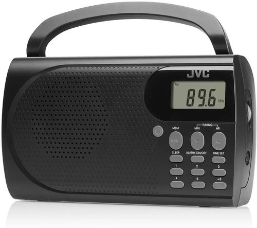 Radio JVC RA-E431B FM Czarny na Arena.pl