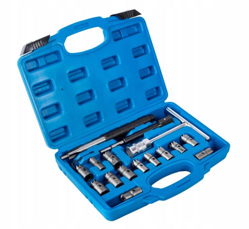 FREZY DO GNIAZD WTRYSKIWACZY WTRYSKÓW ZESTAW 17el na Arena.pl