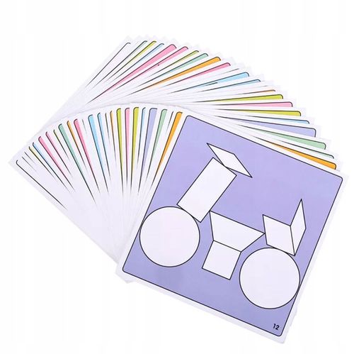 MAGNETYCZNE PUZZLE MONTESSORI UKŁADANKA GRA KLOCKI na Arena.pl