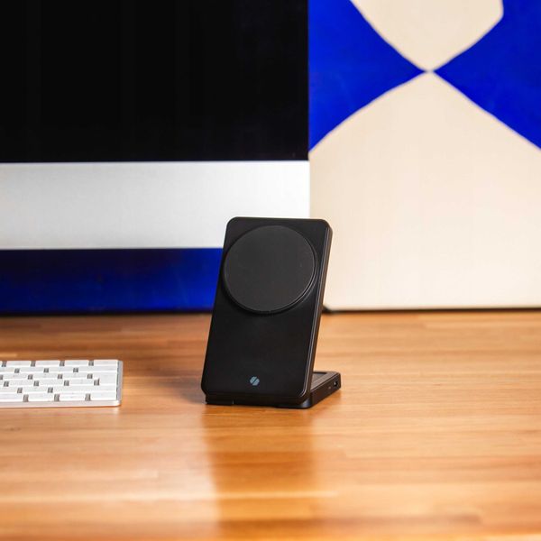 Spacecase Wireless Charger 2In1 Magcharge Wm5B Black zdjęcie 4