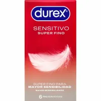 durex sensitive total contact 6 szt. - ultracienkie prezerwatywy 52 mm