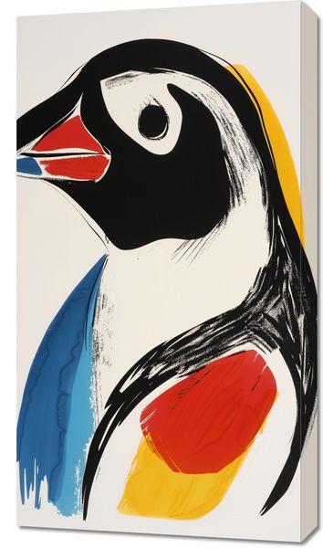 Obraz 50x90cm Portret Ptaka zdjęcie 1