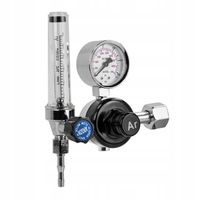 Reduktor Argon CO2 regulator z rotametrem do spawarka TIG MIGOMAT 200 bar