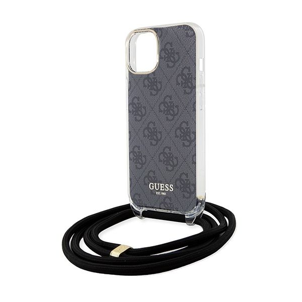 Etui Guess do iPhone 15, iPhone 14, iPhone 13, Czarny zdjęcie 5