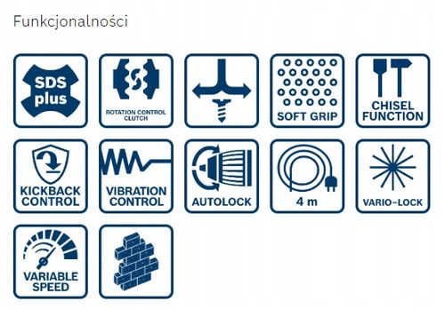 MŁOTOWIERTARKA BOSCH 880W 3,2J GBH 2-28F + WALIZKA na Arena.pl