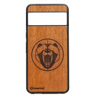 drewniane etui bewood do google pixel 8 pro niedźwiedź merbau