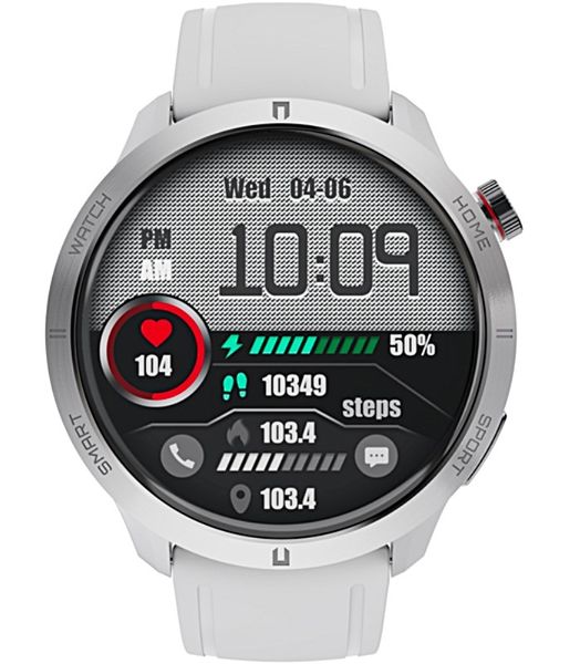 smartwatch rubicon rncf14 silver/white smarub252 zdjęcie 2