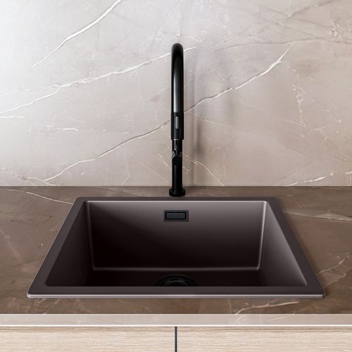 Zlewozmywak AURILIO 60.1 DARK CHOCOLATE Clean Tech na Arena.pl