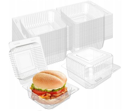 POJEMNIKI ALI25C NA CIASTO OPAKOWANIE CUKIERNICZE 50SZT 164 /148 /82 na Arena.pl