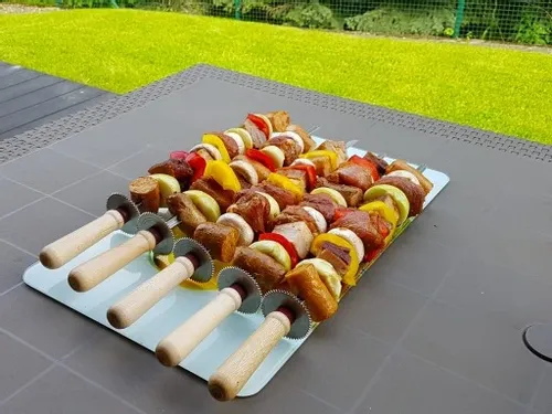 Zestaw do szaszłyków z napędem elektrycznym 5szpad na Arena.pl