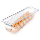 Pojemnik na Jajka 14 Jajek Pudełko Organizer Kuchenny do Lodówki Zamykany