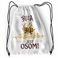 Plecak Dla Róży Sportowy Szkolny Worek Torba Z Nadrukiem Ze Zdjęciem