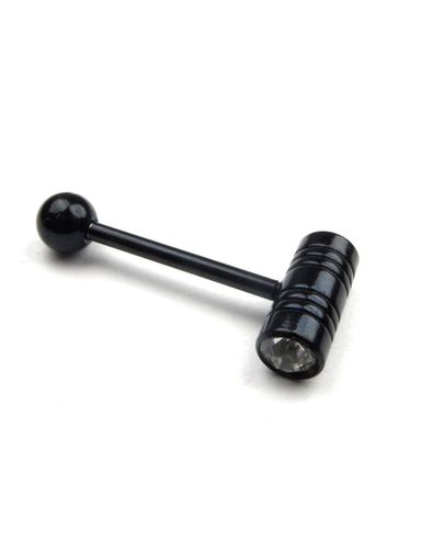 Męski piercing kolczyk do języka Estilo Sabroso Es01307 na Arena.pl