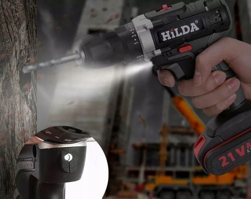 Akumulatorowa wiertarka udarowa Makita HP488D006 + zestaw bitów Makita na Arena.pl