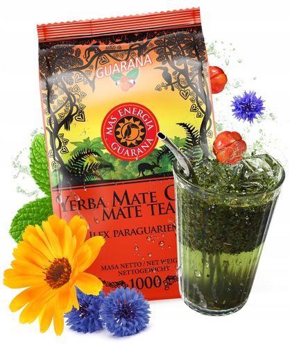 Yerba Mate Green Despalada INTENSO ENERGIA GUARANA 2x 1Kg MOCNE na Arena.pl