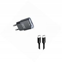 Ładowarka slim GaN 30W wejście USB-C z kablem 1,5m do Samsung A51 5G